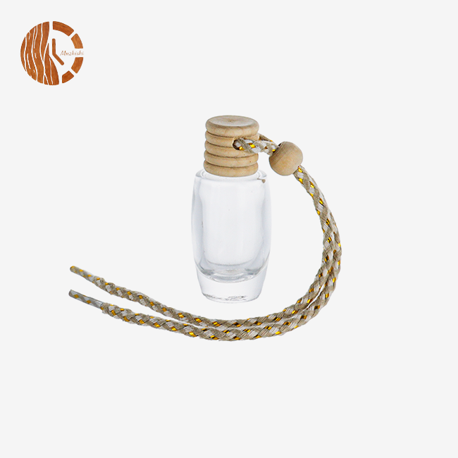 Hanging Car Air Freshener Glass Bottle